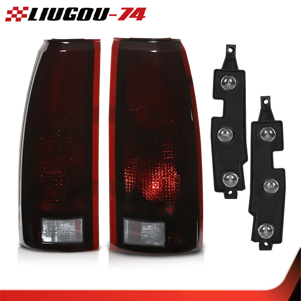 Pickup Suburban Smoke with bulb taillights suitable for GMC C/K 1500 2500 3500- v