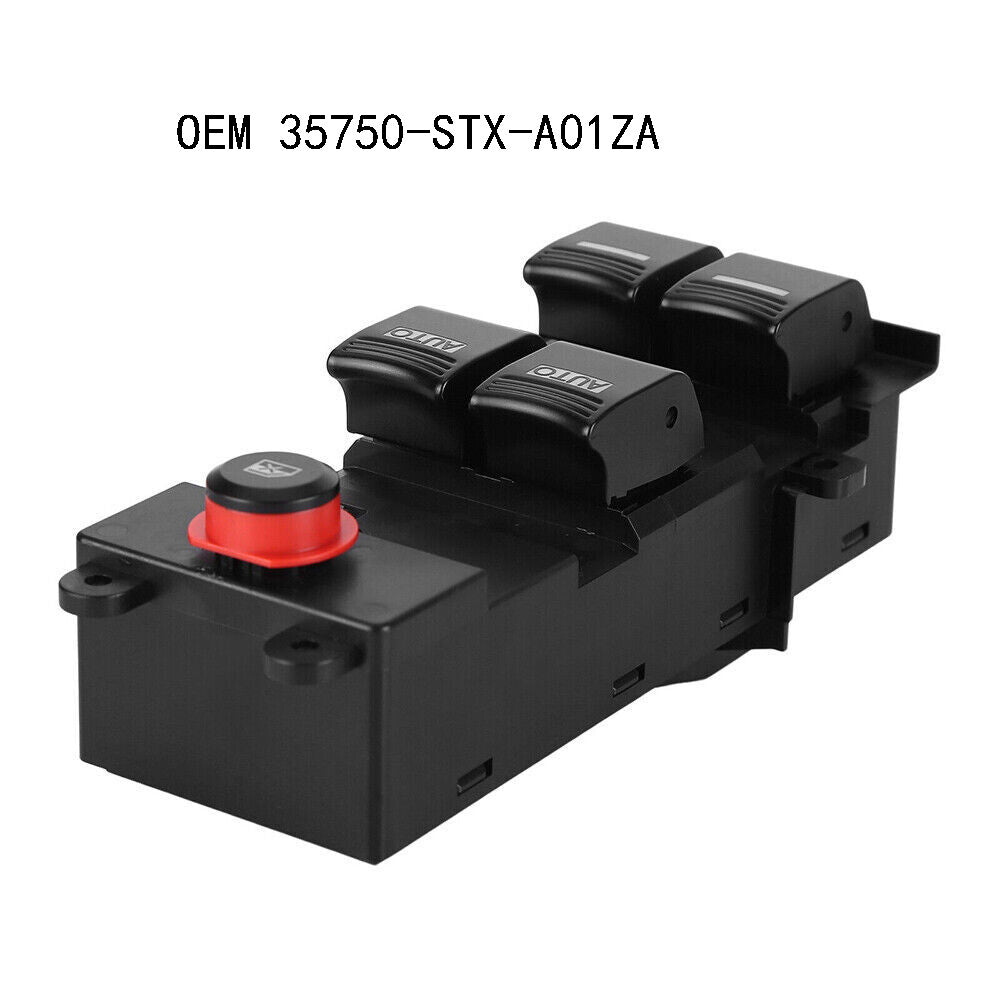 for Acura MDX 2007-2013 35750-STX-A01ZA Driver Side Master Power Window Switch
