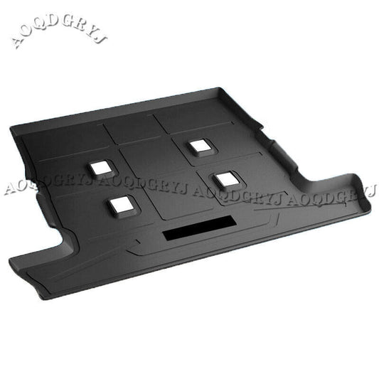 for LEXUS LX570 2016-2021 Car Black Inner Rubber Rear Cargo Trunk Floor Mat Pad