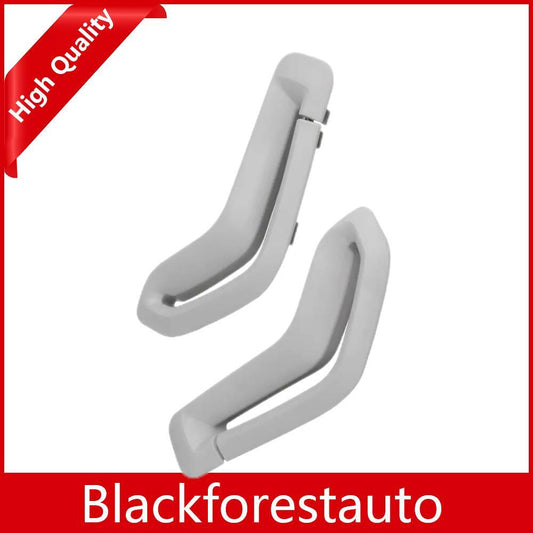 Pair Front for Seat Belt Retractor Guide Ring Trim Gray for Volvo S60 S80 V70 XC90 Q