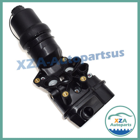 Engine Oil Filter Housing Assembly Fit for VW for Audi A3 for A4 GTI Eos 2.0L 06F115397H Q