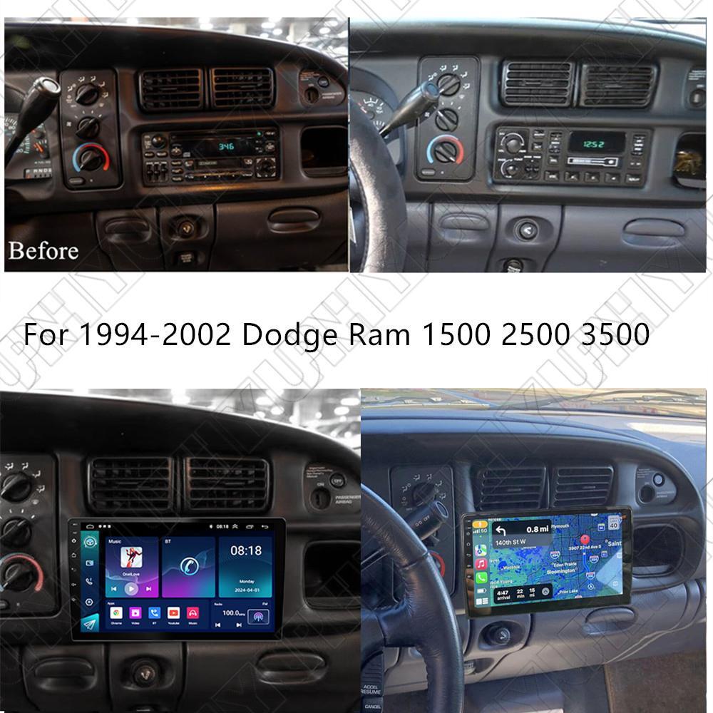 9 For 1994-02 for Dodge for Ram 1500 2500 3500 Carplay 4+32GB Stereo Radio GPS Nav Wifi