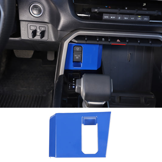 Suitable for Tundra 2022/2024 models, blue electronic parking brake frame trim (1 piece) n