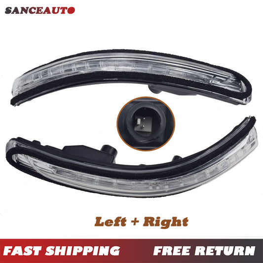 2-pack of left and right LED side mirror turn signals suitable for Kia Rio 2012-2016 876141W000- n