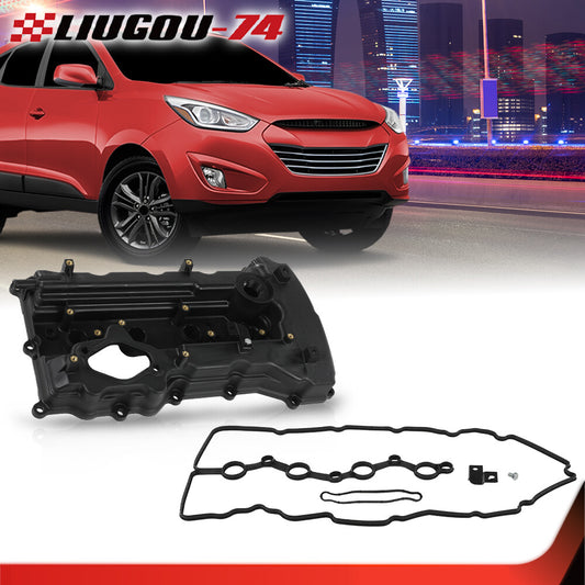 Fits 11 - 16 for Hyundai for Tucson for Kia Valve Cover with Gasket Optima Sorento - v