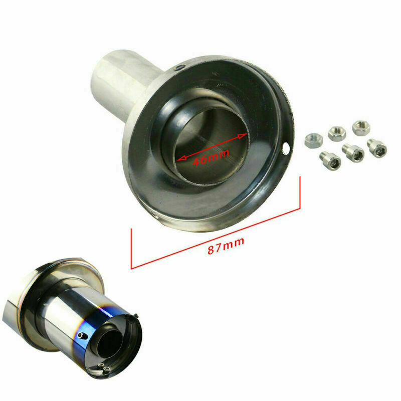 3.5 Universal Exhaust DB-killer Muffler Silencer 3.5inch Removable for 3.5OD