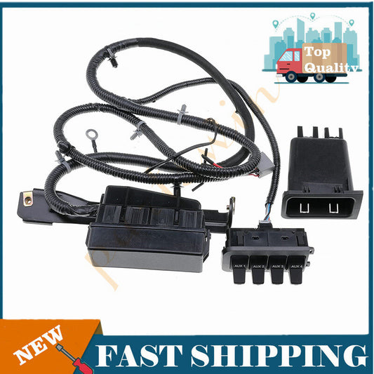 Auxiliary Instrument Panel Upgrade Switch Kit for F250 F350 2005 - 2007 5C3Z-14A303-AA- n