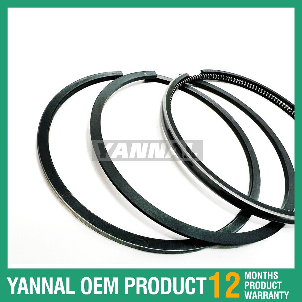 2TNV70 2D70E Piston Ring Kit for and Engines EE211 and EE213 - Combined Parts