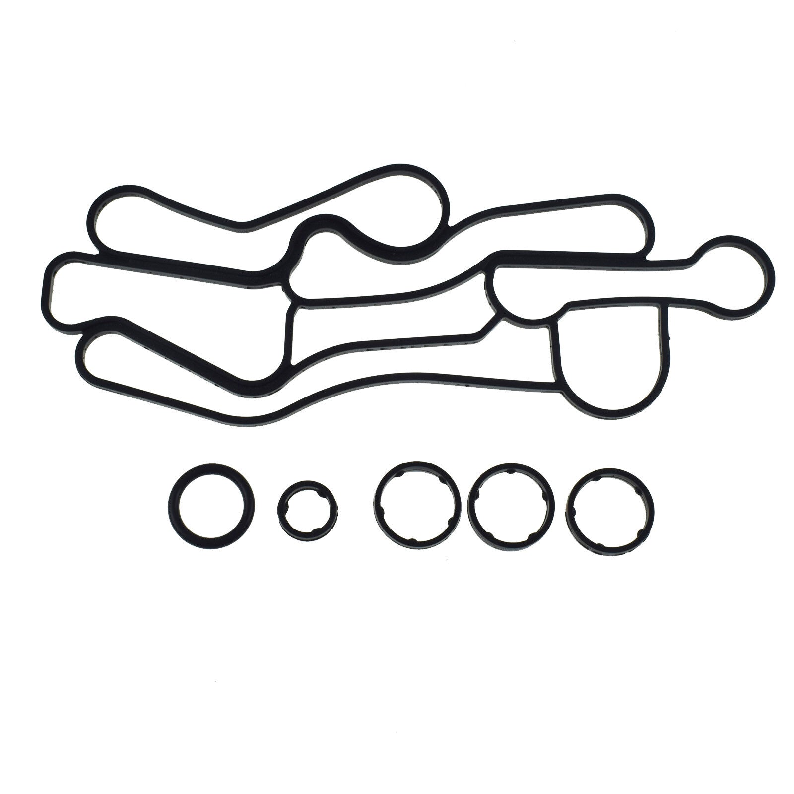 Oil Cooler Gasket Black LR040738 for Land Rover for Range Rover Sport Discovery LR4