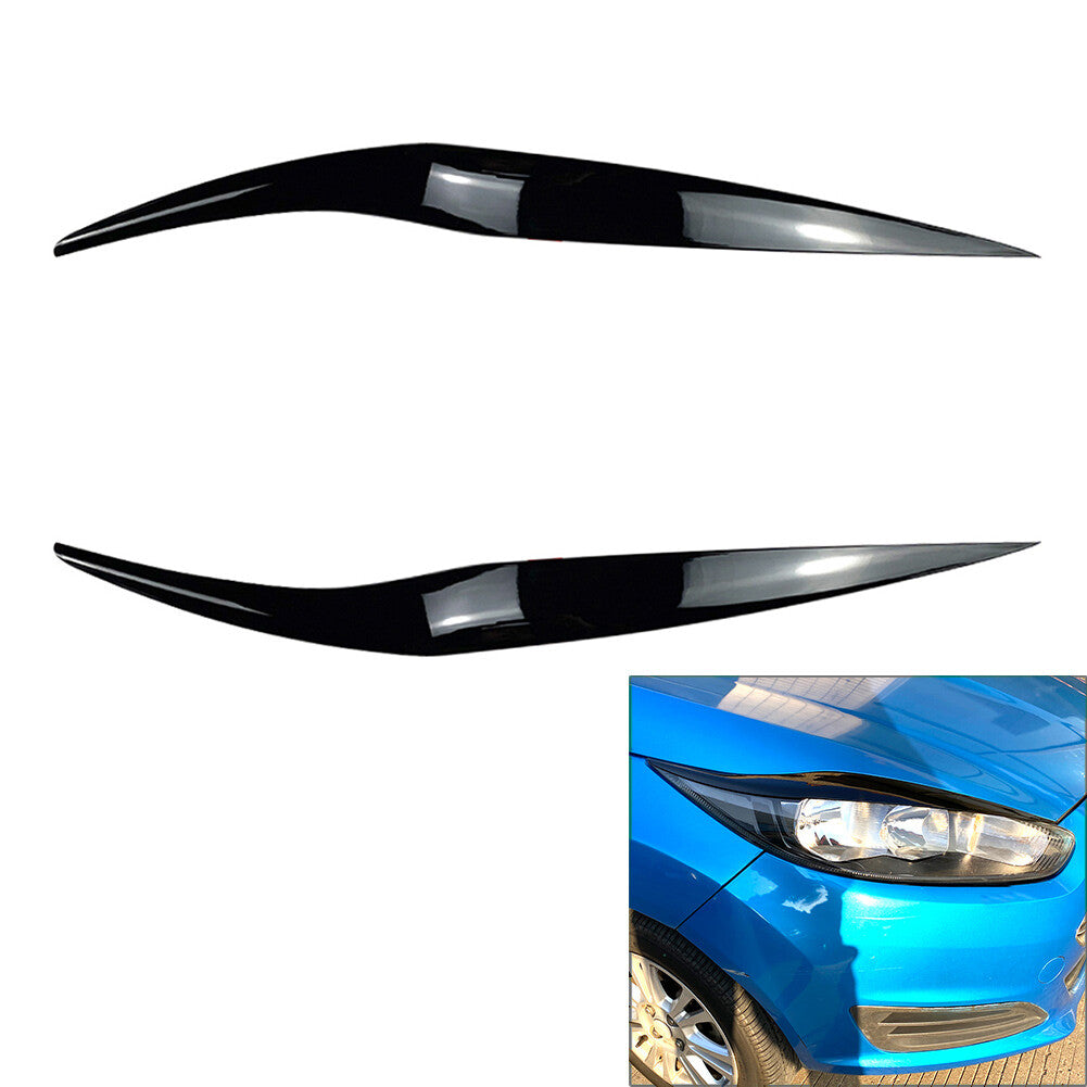Car Front Headlight Eyebrow Cover Trim  for ford  Fiesta MK6.5 2013-2017?