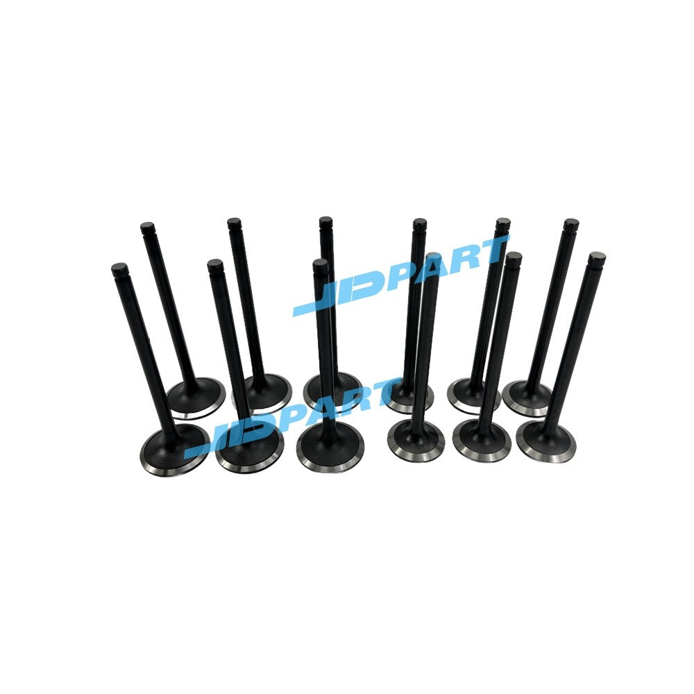 Premium 12-piece 3306 intake and exhaust valve set for Caterpillar engine parts -