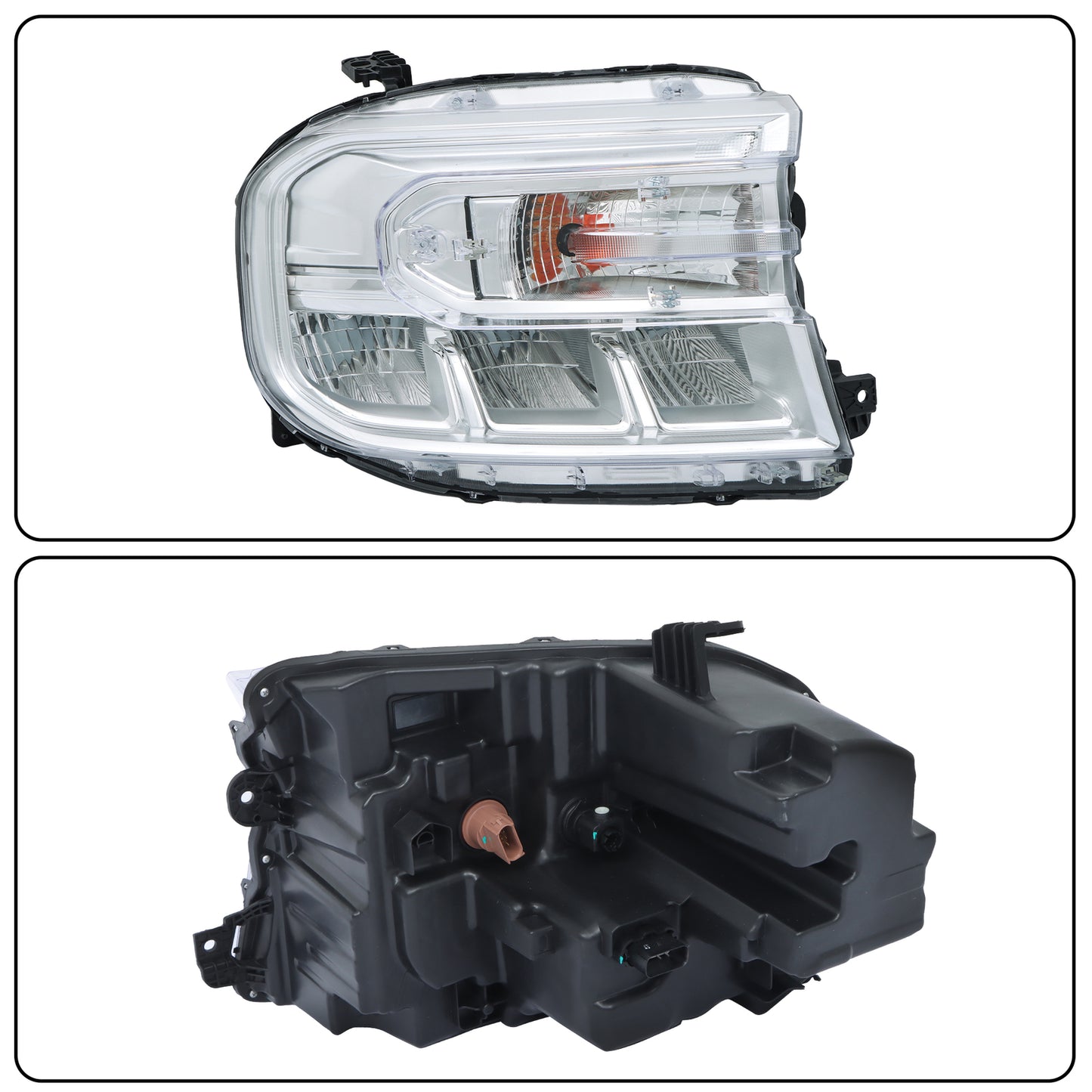 Replacement housing for passenger side lights suitable for 22-24 Maverick XL/XLT n