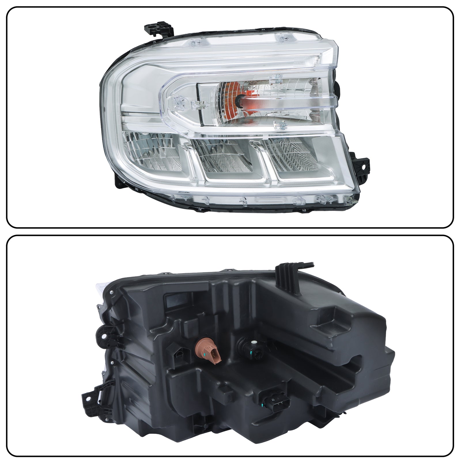 Replacement housing for passenger side lights suitable for 22-24 Maverick XL/XLT n