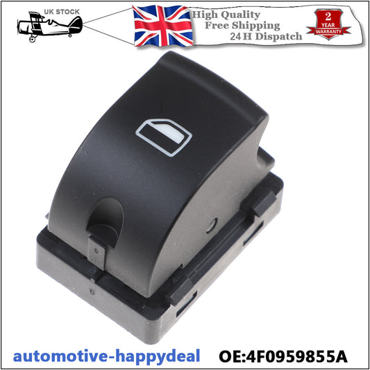 ELECTRIC WINDOW CONTROL SWITCH BUTTON FRONT LEFT for AUDI A3 8P