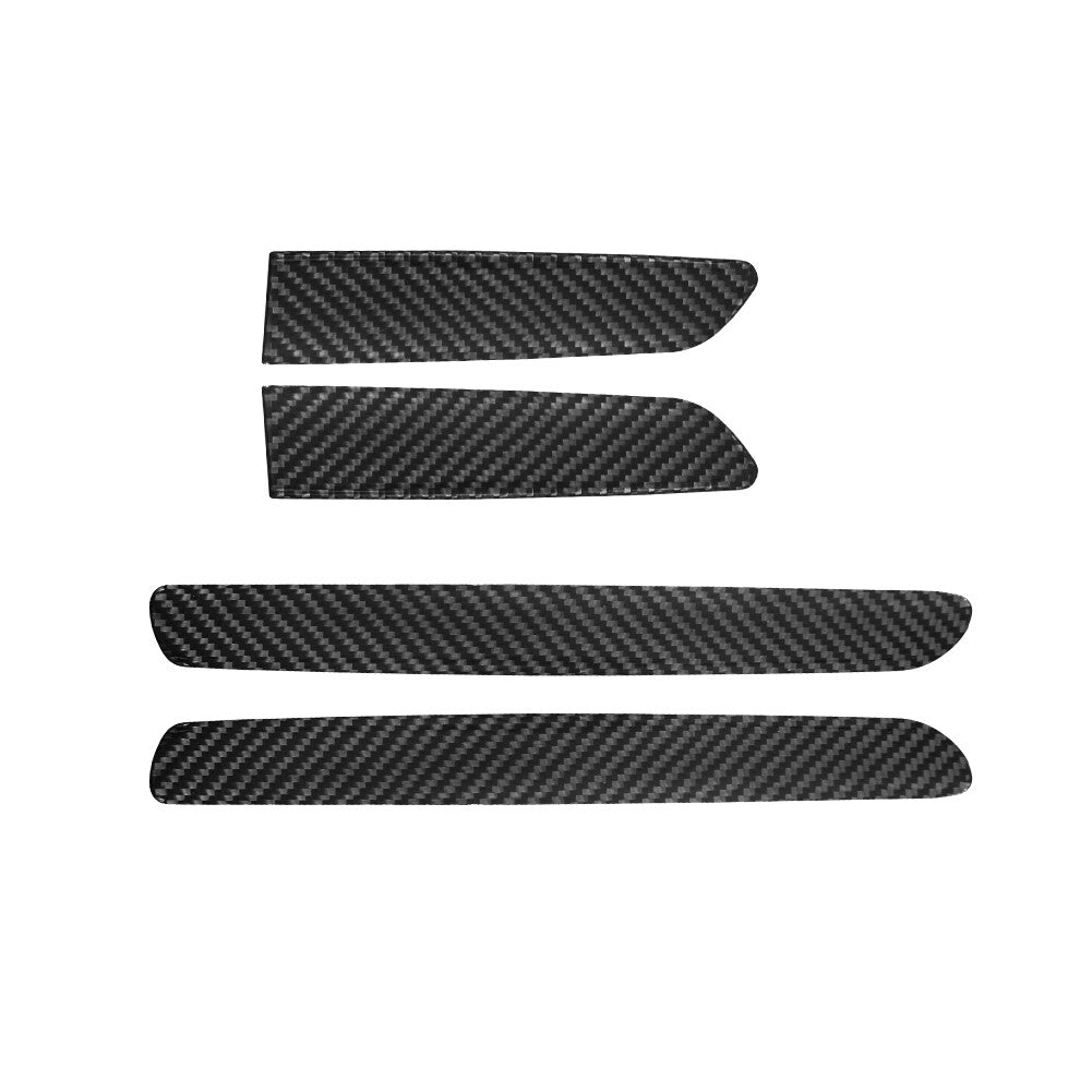4Pcs Carbon Fiber Door Handle Inner Panel Trim Cover for KIA Sedona 2015-2016