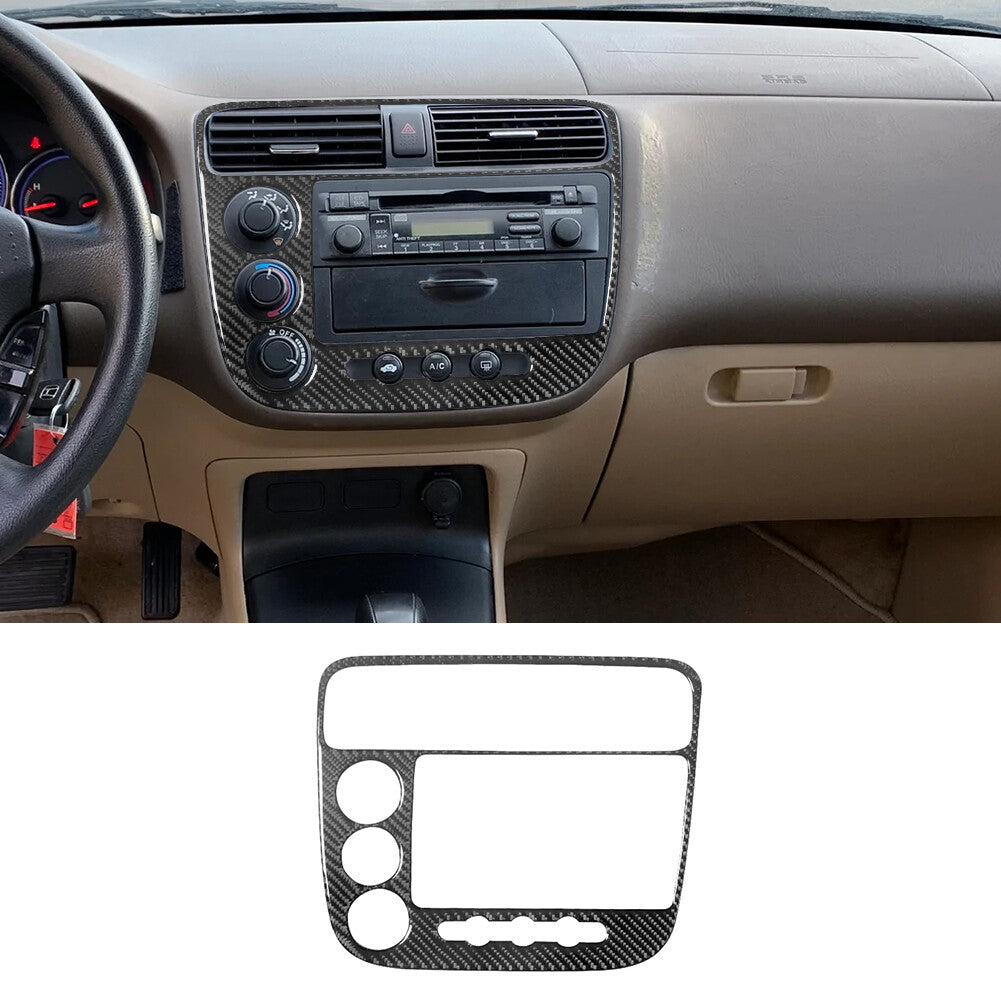 2Pcs Carbon Fiber Window Lift Control Trim For Camaro 2016-2018 Type B v