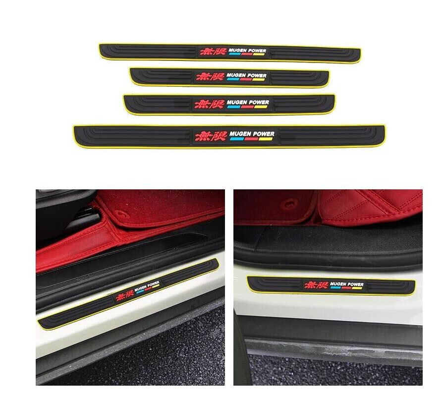 4x68mm Rays Black Red Rim Cap Decal Badge Wheel Center Hubcap Rim TE37 - v