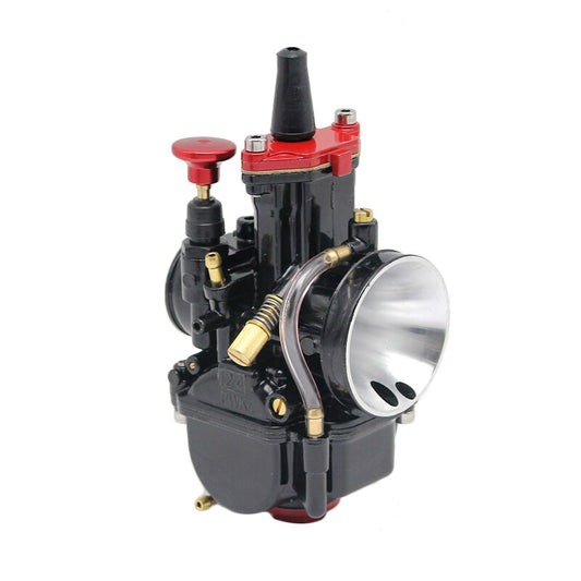 24mm 4T Motorcycle Carburetor Power Injection 90cc-125cc Racing Scooter Off-Road Bike Q