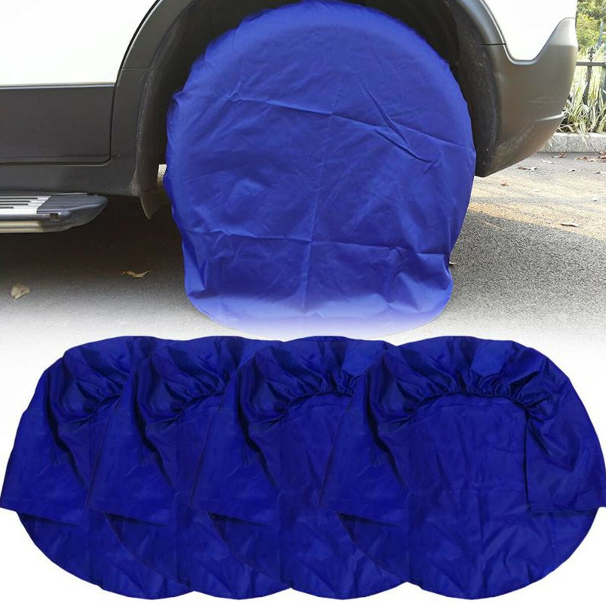32 Wheel Tire Cover 4pcs RV Truck Car Camper Trailer Sun Protector Waterproof