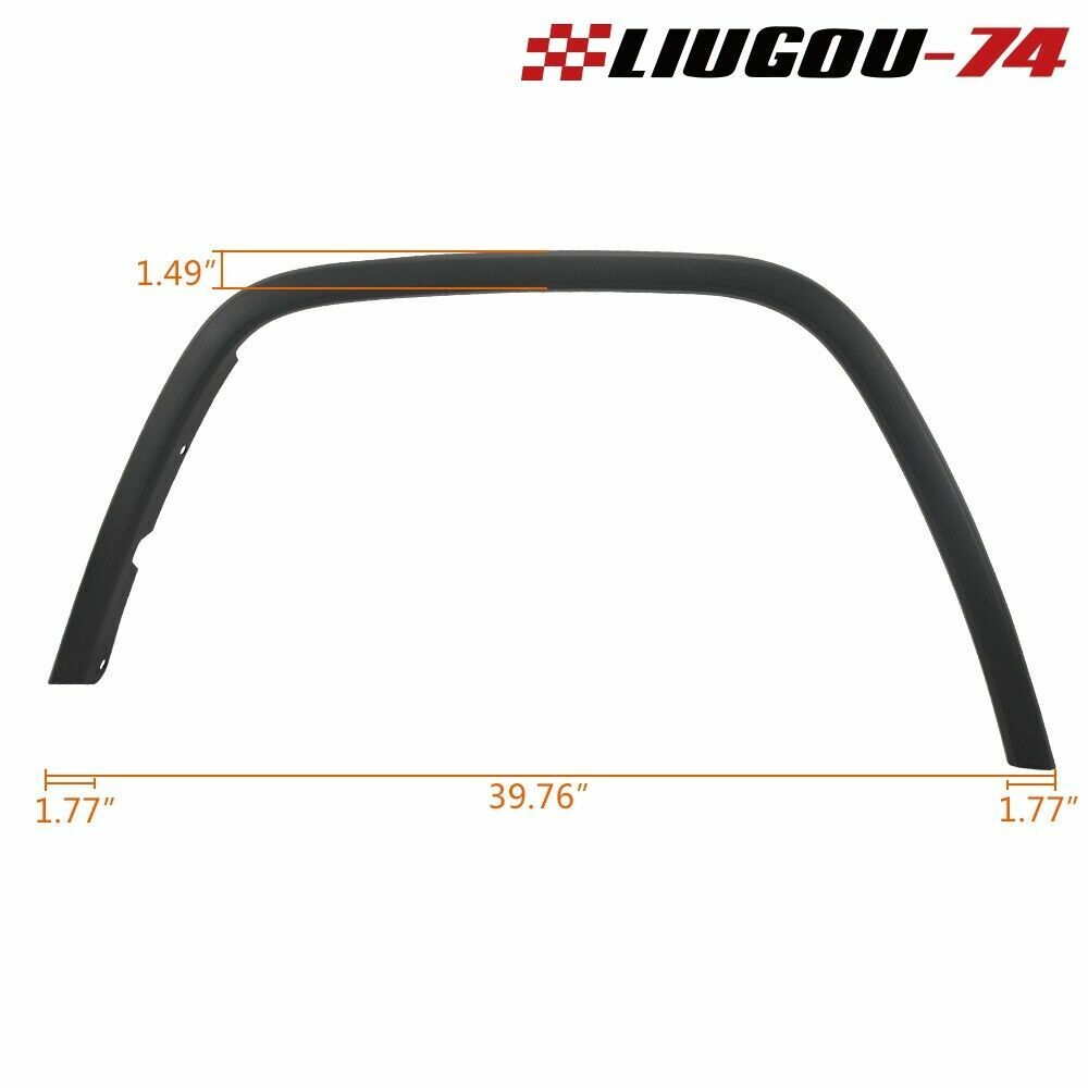 FRONT FENDER FLARE Textured Left Drive Side Fits 11-17 for Jeep GRAND CHEROKEE U- v