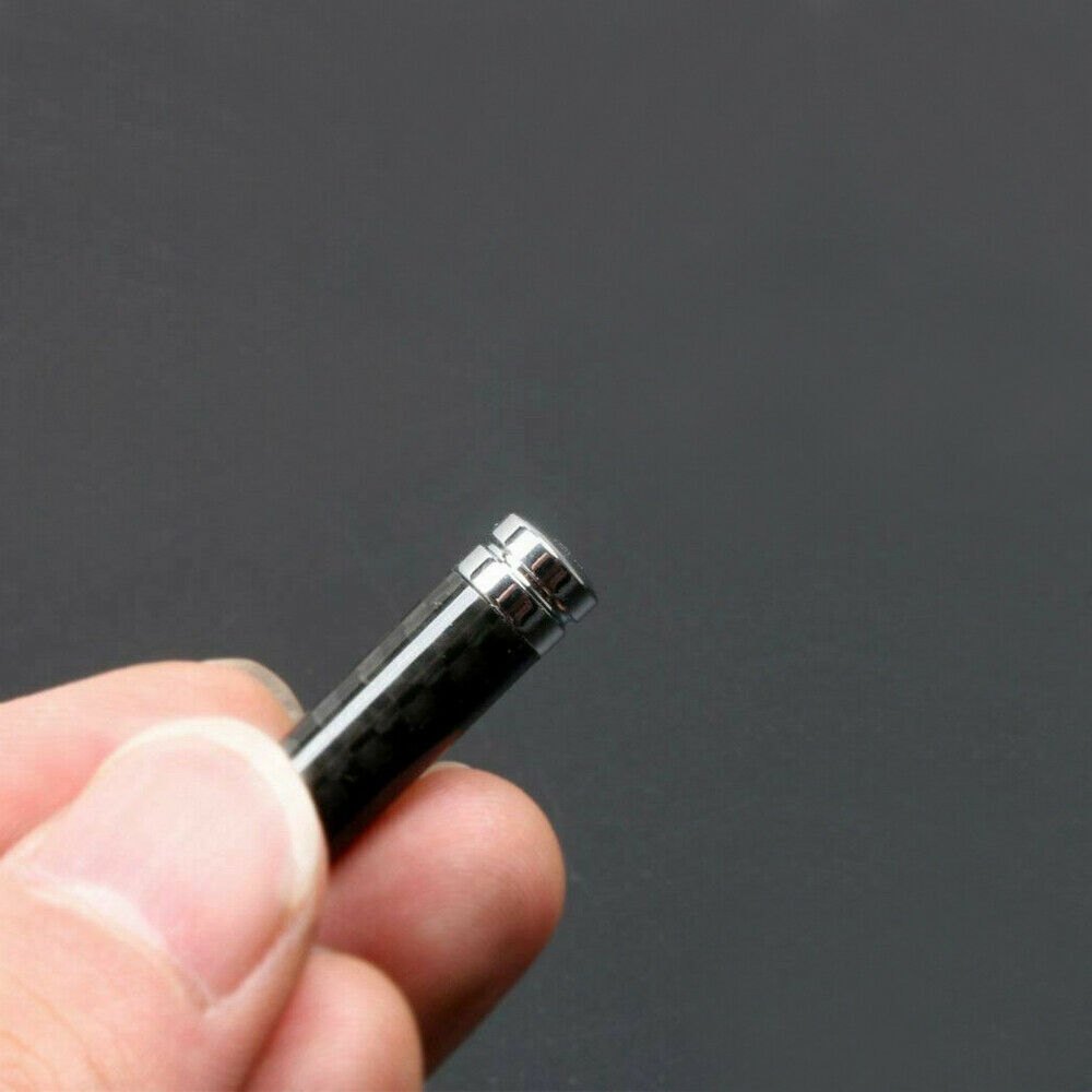 4x carbon fiber aluminum car interior door lock pins button for BMW accessories Q