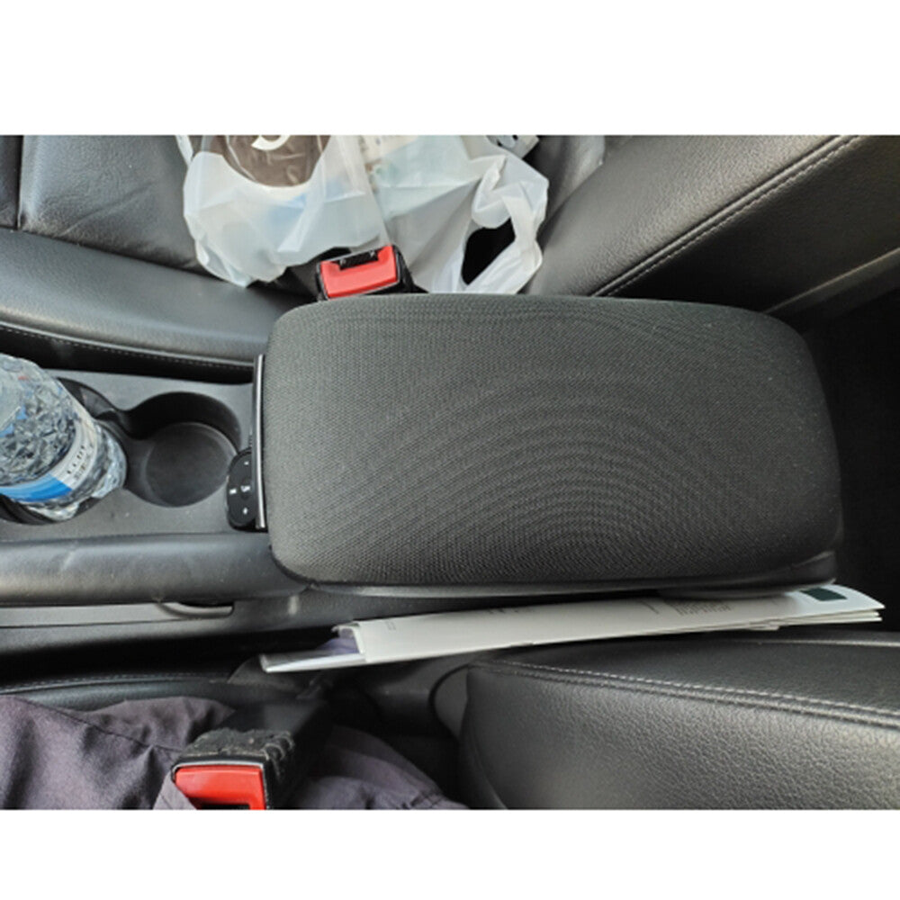 FLAP MEDIUM ARMREST LID for AUDI A3 8P 8P1 (2003-2012) BLACK FABRIC Q