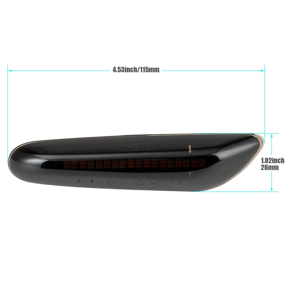 Smoke LED turn signal light side markings suitable for E90 E83 E92 E82 E46 E60- n