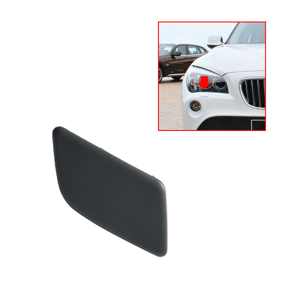 Passenger Side Headlight Washer Spray Cover Unpainted for BMW X1 2013-2015 Q