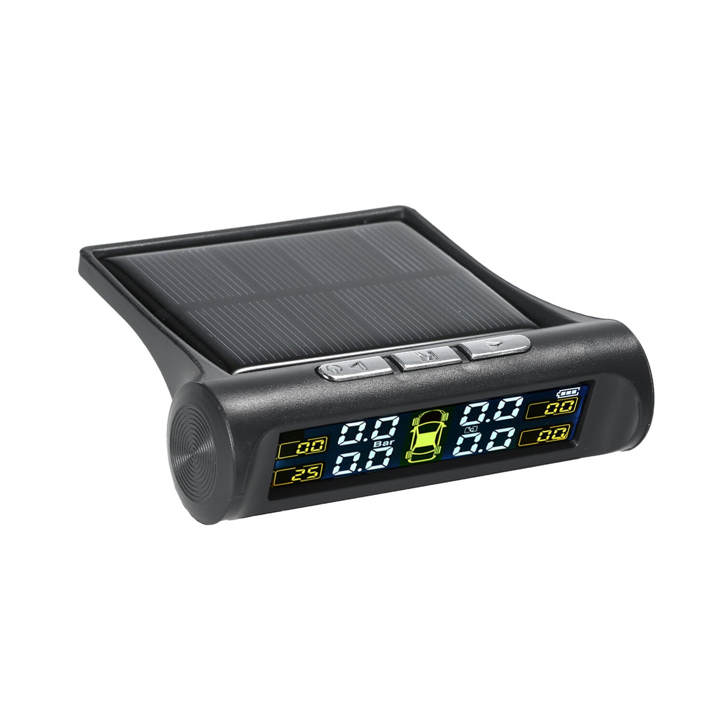 Solar TPMS Car Tire Pressure Monitoring System with 4 External W6I8 Q