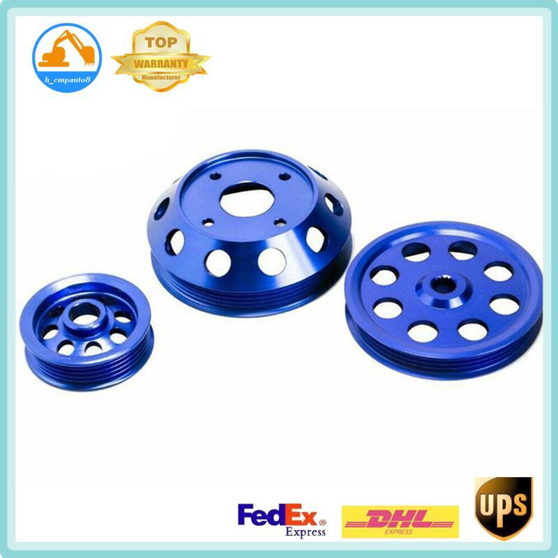 Light Weight Aluminum Crankshaft Pulley for Nissan S13 S14 180SX 200SX SR20 2.0