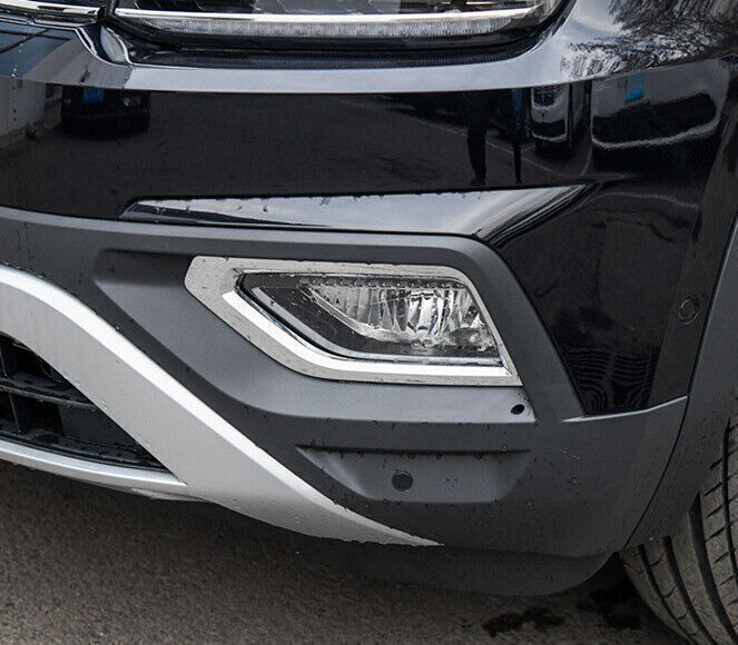 One pair of brand new front fog light bezel cover trims for VW Atlas 2018 - 2020