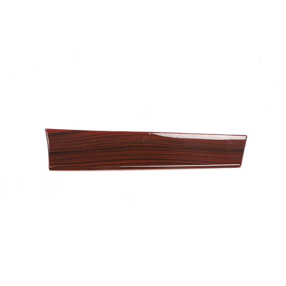 Inner Center Console for Co -Pilot Strip Cover Trim for BMW X5 2008-13 Red Wood Grain