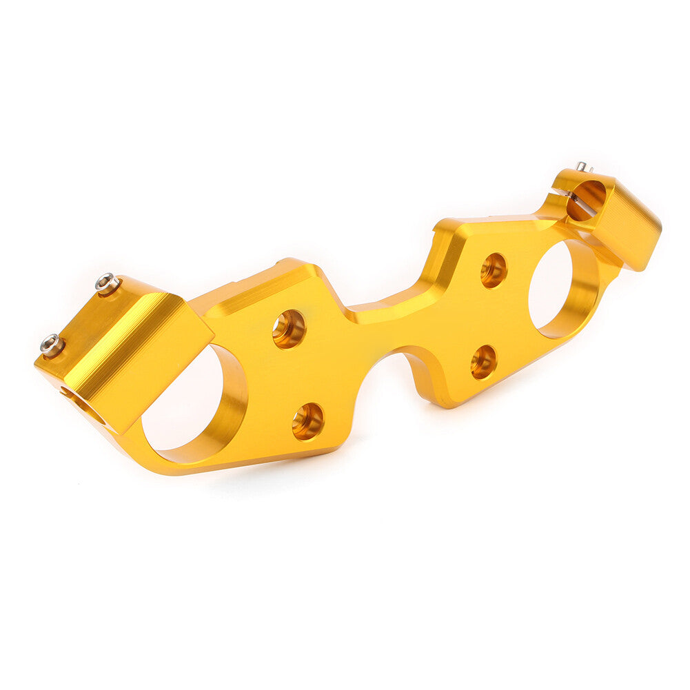 Gold Upper Front Triple Tree End Top Clamp for SUZUKI HAYABUSA GSXR1300 2008 -19 Q