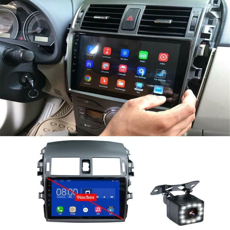 Suitable for Corolla 08-13 9-inch Android 9.0 car radio GPS navigation with LED camera - n