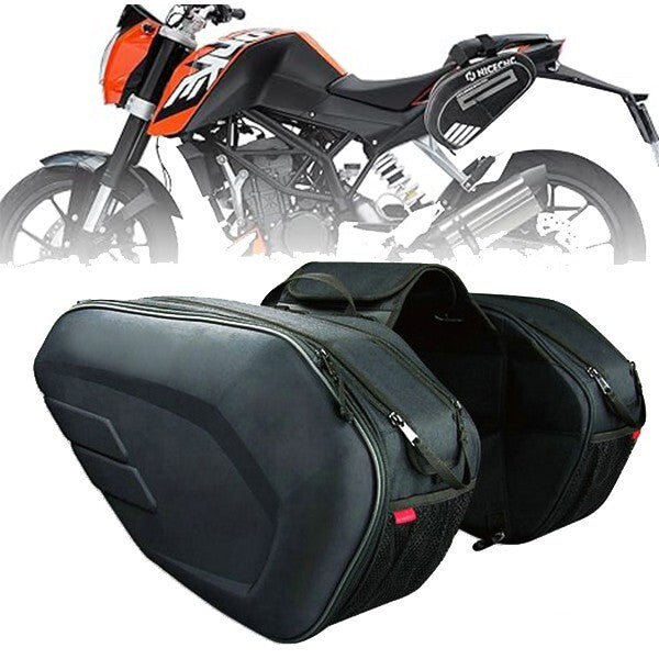 Waterproof Motorcycle Saddlebags 36-58L Large Capacity Storage Saddle Bags v