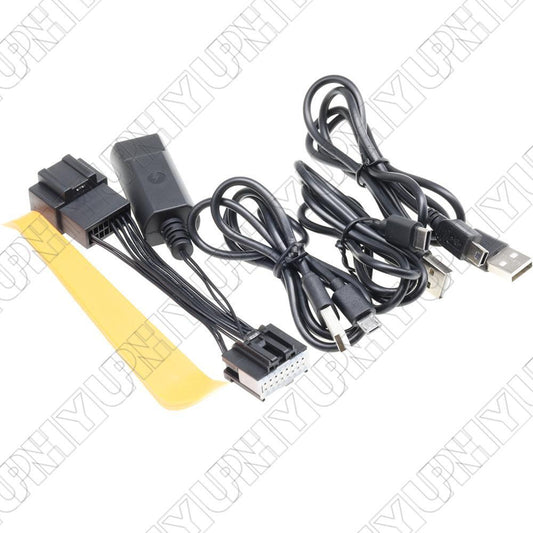 1 x 16-pin to USB Dash Cam Power Adapter for Ford Bronco Explorer F150 for Mustang