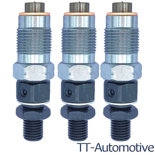 Three fuel injectors suitable for Kawasaki Mule 2510 KAF950A 2000-2002 3010 2003-2008 diesel engines. Q