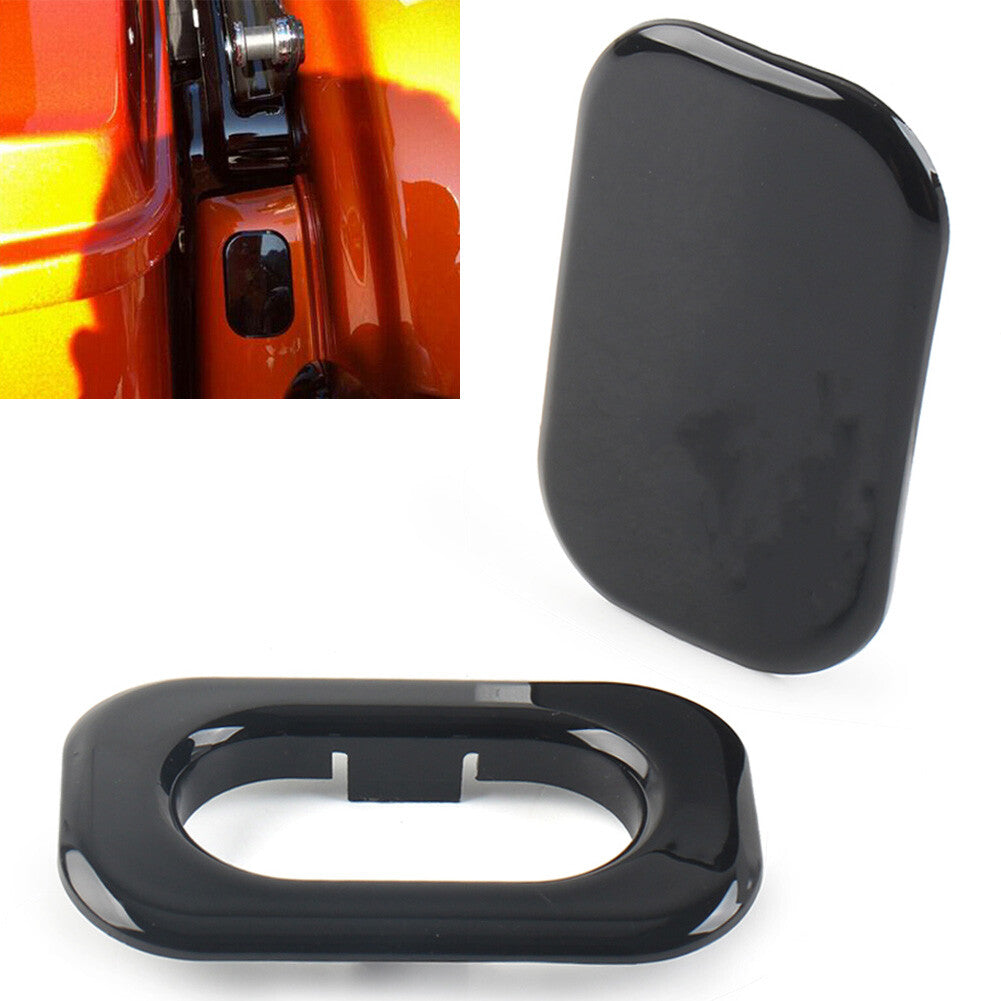Antenna Hole Accent + Filler Cover for Harley Road Street Glide FLHR FLHX Black