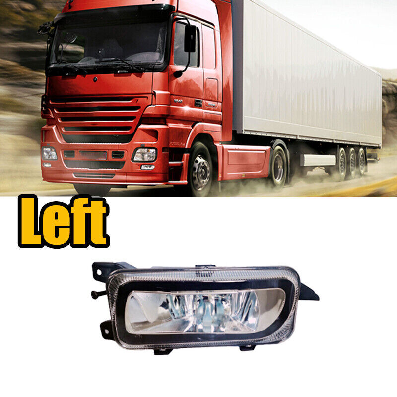 Left Front Bumper Fog Lights for Mercedes-Benz Actros MP2/MP3 Trucks 2002-2009