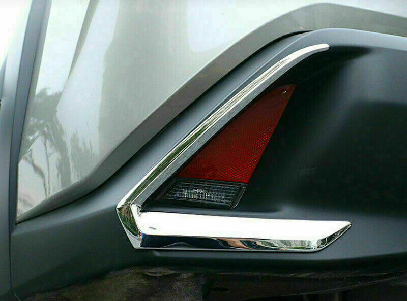 for Lexus UX 200 250h 260h 2019-22 Chrome Rear bumper Fog Light Lamp Cover Trim