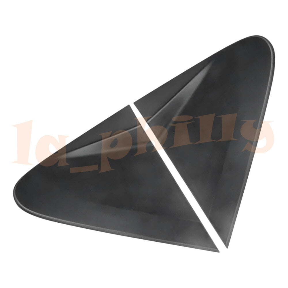 2x Front Door Garnish Window Glass Plate Cover Trim for Honda CITY RH+LH