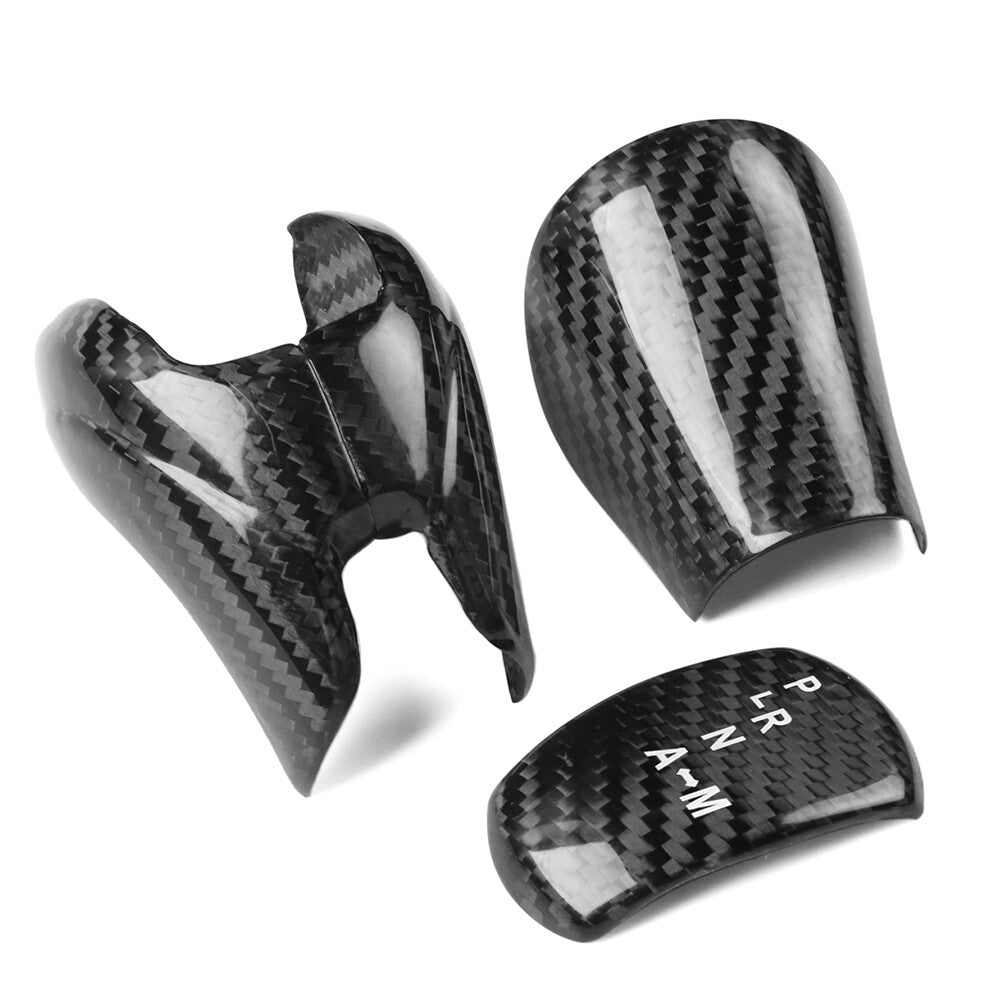 Carbon Fiber Gear Shift Knob Cover Trim for Nissan GTR R35 2008-2016 2009