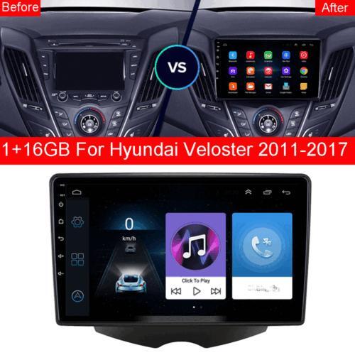 Unit WiFi FM for Hyundai for Veloster 2011-2017 9 Android 11 Stereo Radio GPS Head- n