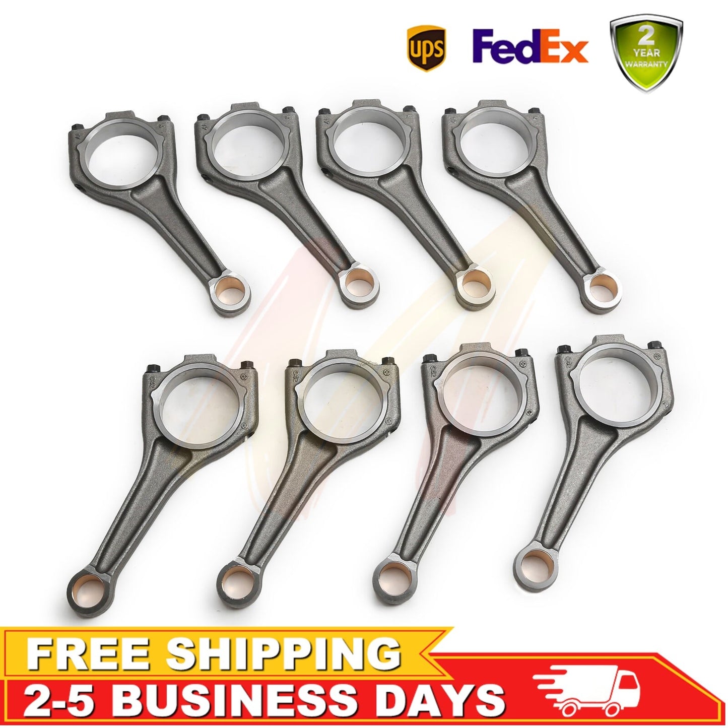 Engine Connecting Con Rod Set Fit for Land Rover for Range Rover for Jaguar 5.0L V8 Q