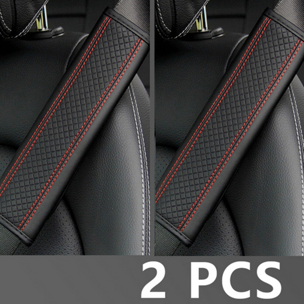 2pcs/set for Seat Belt Shoulder Cushion Protector Cover Car Safety Strap Pars n