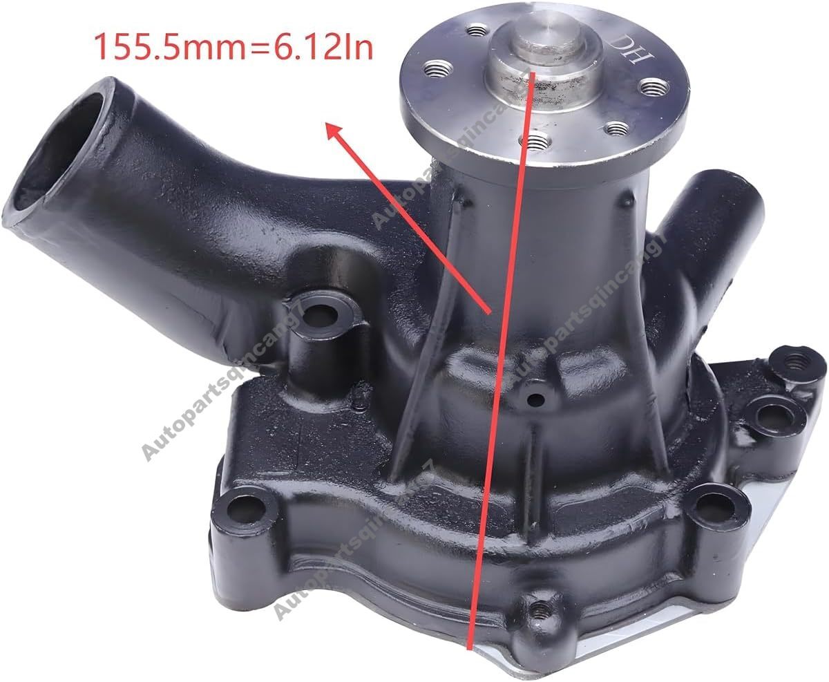 Water Pump 02/802027 for Isuzu Engine 4BG1 JCB JS175W JS200 JS260 JS220 3CX 4CX