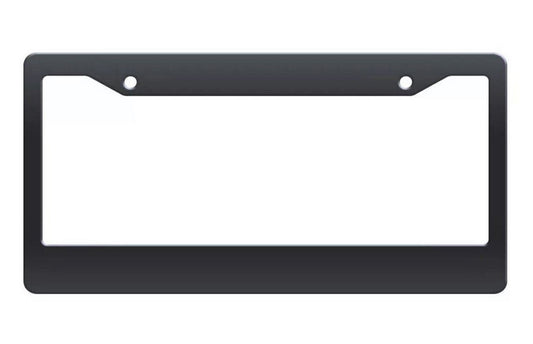 Car license plate frame cover, front cover, trunk black plastic suitable for Saab for Smart