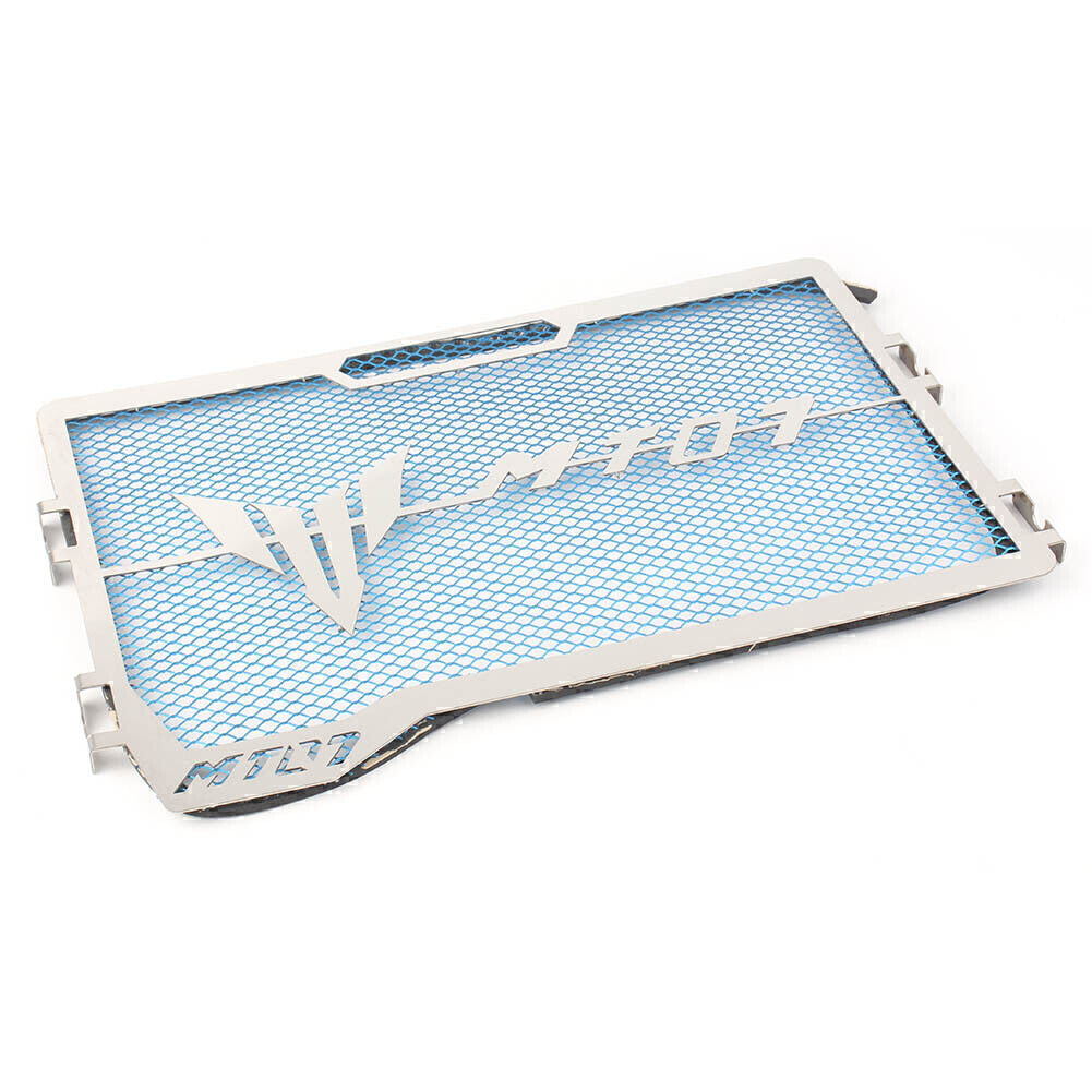 Motorcycle Front Radiator Grille Grill Protector for Yamaha MT07 FZ07 14-17 Blue Q