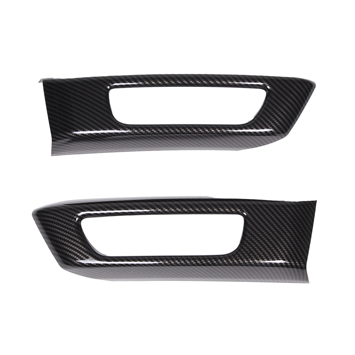 Carbon fiber front fog light cover trim (2 pieces) for Land Rover for Range Rover Sport 2014-17