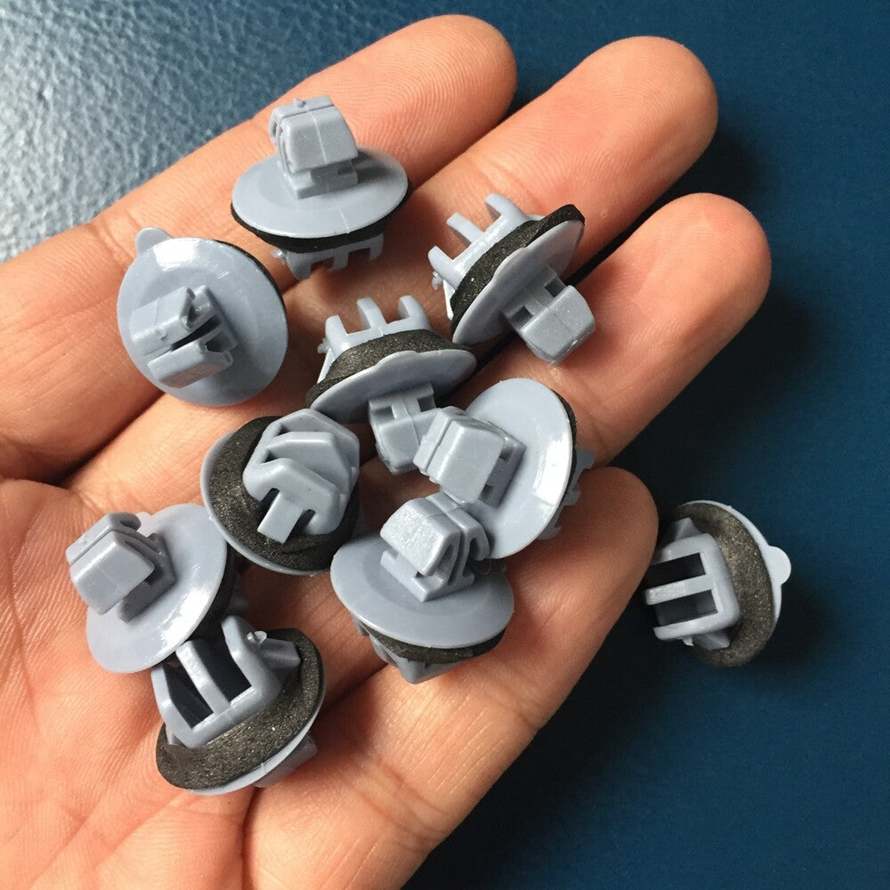 10 Side Moulding Mudguard Retainer Mounting Clips with Seal for Lexus 7539260030